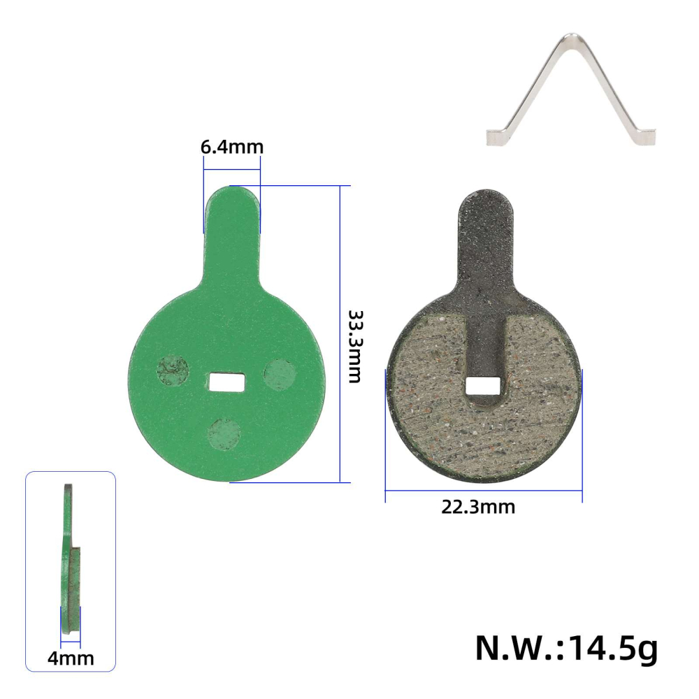 Placute frana ceramice trotineta electrica Kukirin G2 Pro [2]