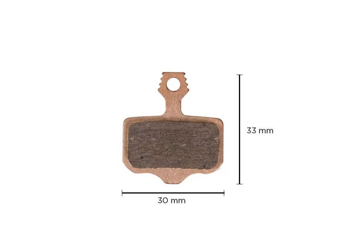 Placute frana metalice trotineta electrica compatibil KUGOO G-BOOSTER [2]