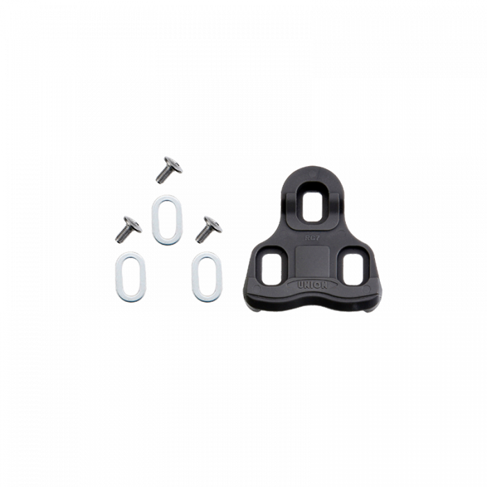 Placute pedale Union URK-9 sosea, plastic negru 9 grade sistem Look Keo [1]
