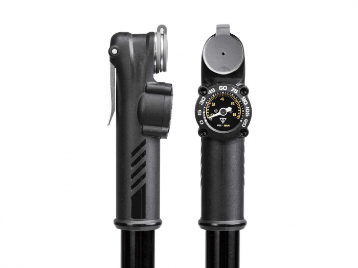 Pompa Mini Topeak Roadie Da G Trda-1G, Manometru, Neagra [2]
