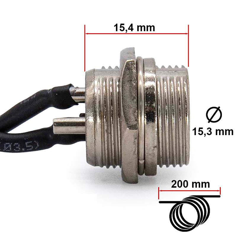 Port de incarcare GX16 pentru mufa tip bila [3]