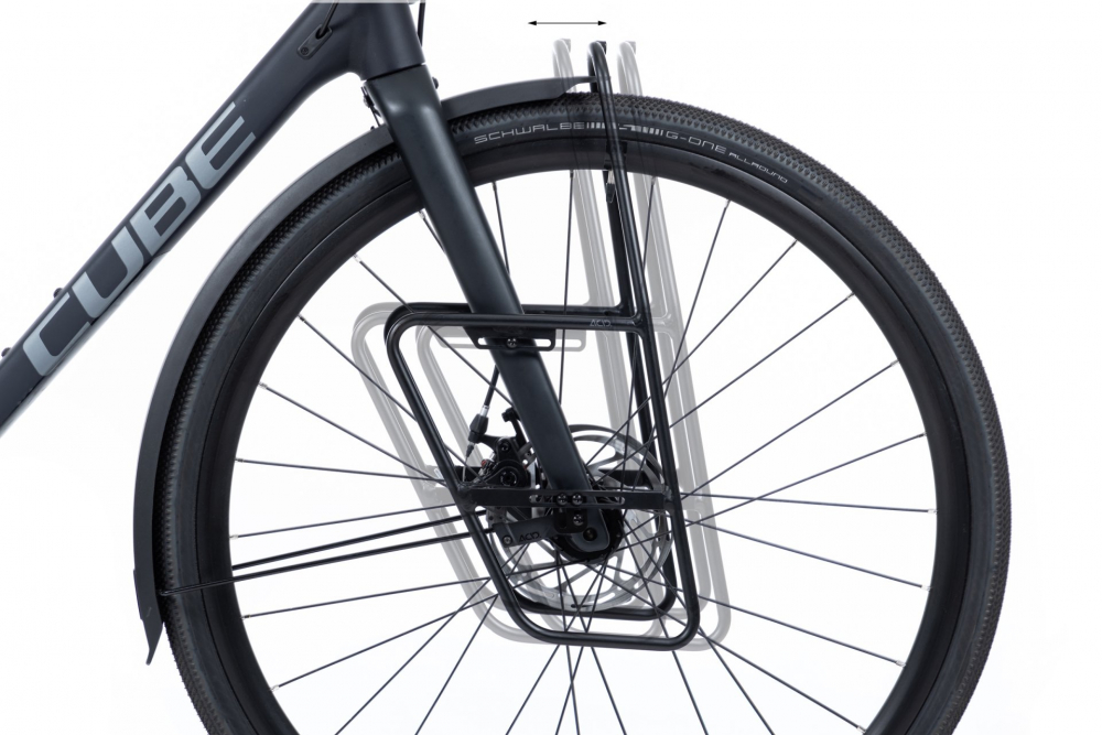 PORTBAGAJ ACID FRONT CARRIER FORK LOWRIDER BLACK Negru [3]