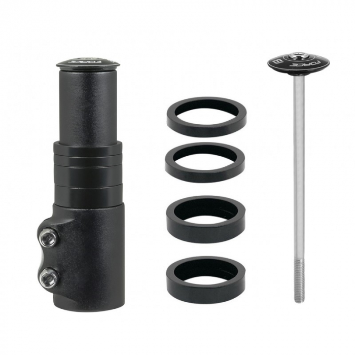 Prelungitor gat furca Force F-ECO 1.1/8 aluminiu negru [2]