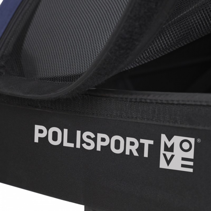 Remorca Si Carucior Transport Copii Polisport - Albastru [6]