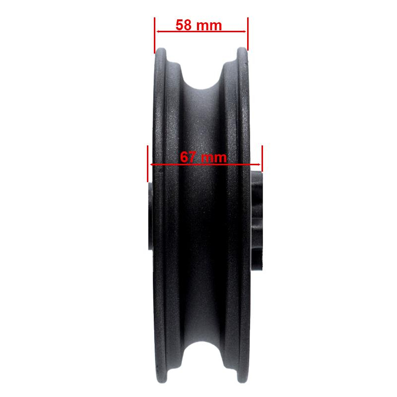 Roata cu linie rosie 6.5”/B50 pentru KuKirin G3, KUGO G2, Smartgyro și Zwheel [2]