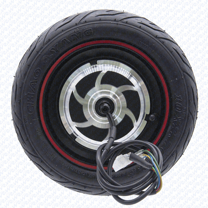 Roata cu motor trotineta electrica 10 inch 500W (Max. 800w) - anvelopa Chaoyang tubeless 10×2.7-6.5 [3]