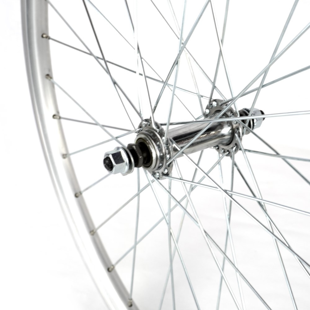 Roata Fata 24" Cerurim, Janta Dubla Atlas, 507X18, V-Brake, 36H, Argintie [3]