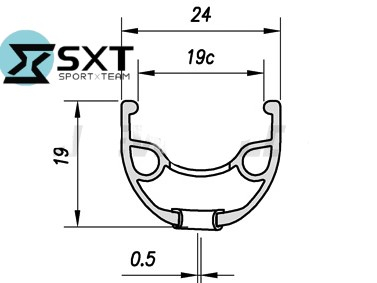Roata Fata 26 inch (559) x 36H NEURO DISC- 2R [7]