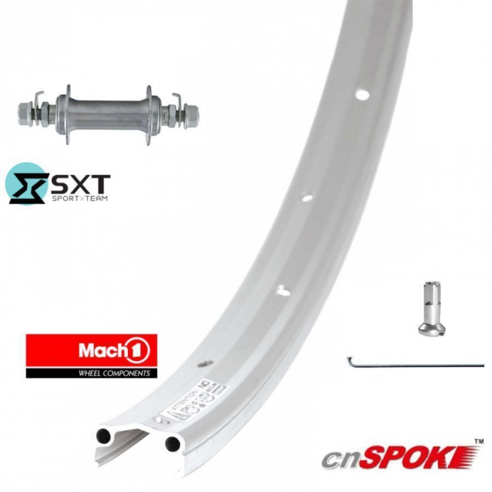 Roata Fata 28 inch - 36H SXT Aluminiu Simpla [1]