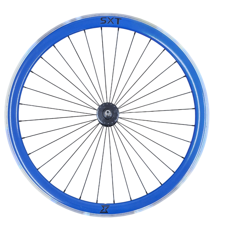Roata Fata Single Speed/Fixie SXT 700-32H 40 mm Albastru [1]