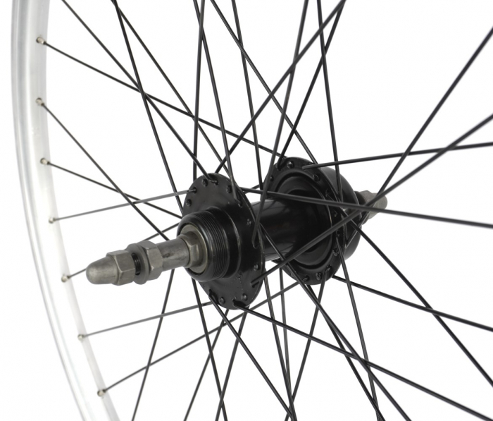 Roata Spate 26" Cerurim, Janta Dubla Atlas, 559X18, Disc, 36H, Argintie [4]