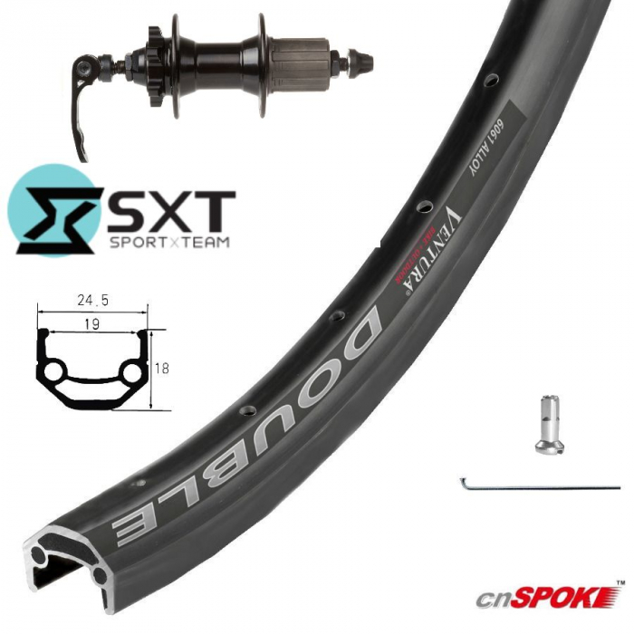 Roata Spate 26 inch - 36H-FD SXT Butuc Casetat 8-10v [1]