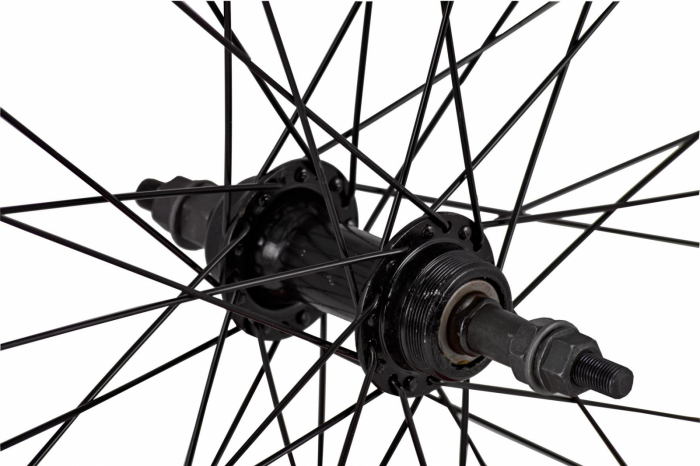 Roata Spate 28" Cerurim Janta Dubla (622X18), Butuc Metal 36H, V-Brake, Neagra [3]