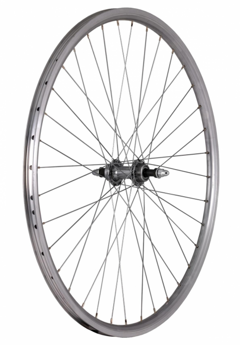 Roata Spate 28" Cerurim, Janta Dubla Atlas, 622X18, V-Brake, 36H, Argintie [2]