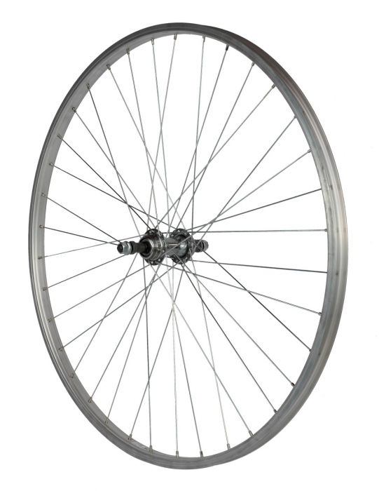 Roata Spate 28" Cerurim, Janta Simpla Lyra, 622X21, V-Brake, 36H, Argintie [2]