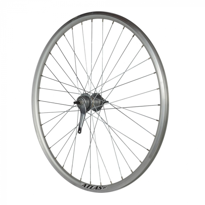 Roata Spate 28" Cerurirm, Janta Dubla Atlas, 622X18, Butuc Shimano Nexus 3, V-Brake, 36H, Argintie [2]