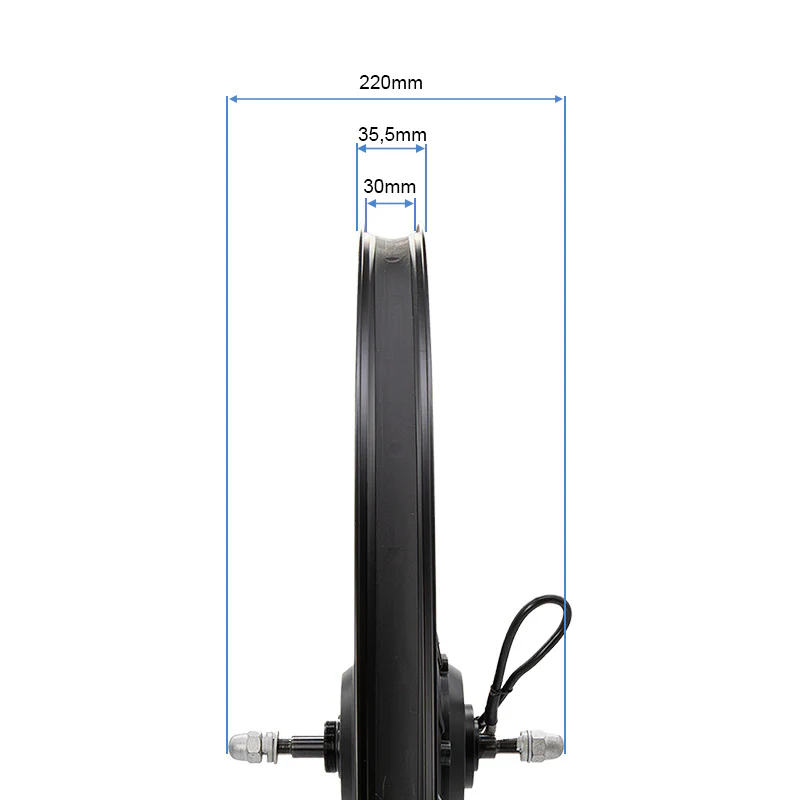 Roata spate bicicleta electrica Viketory  29 inch cu motor 250w 42Nm [3]
