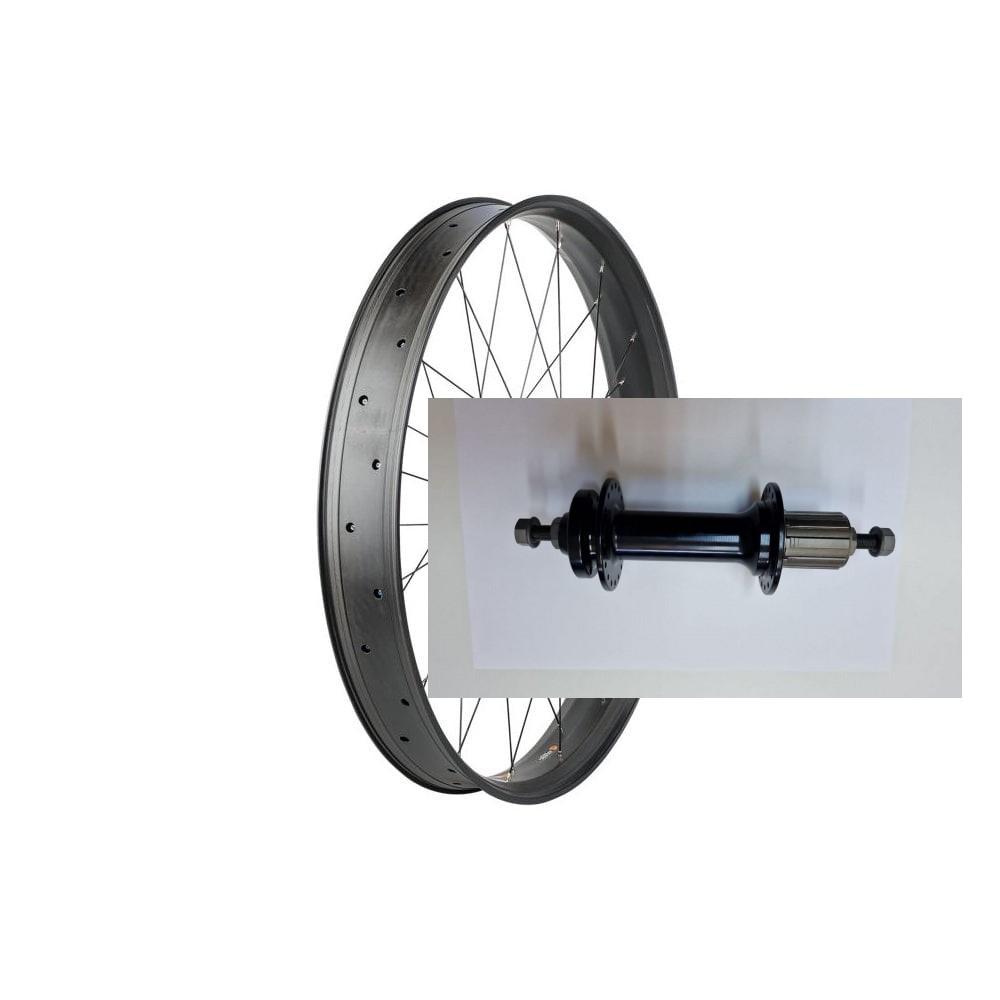 Roata Spate Fat-Bike SXT 36H FD 3/8 175-215 mm Ax [1]