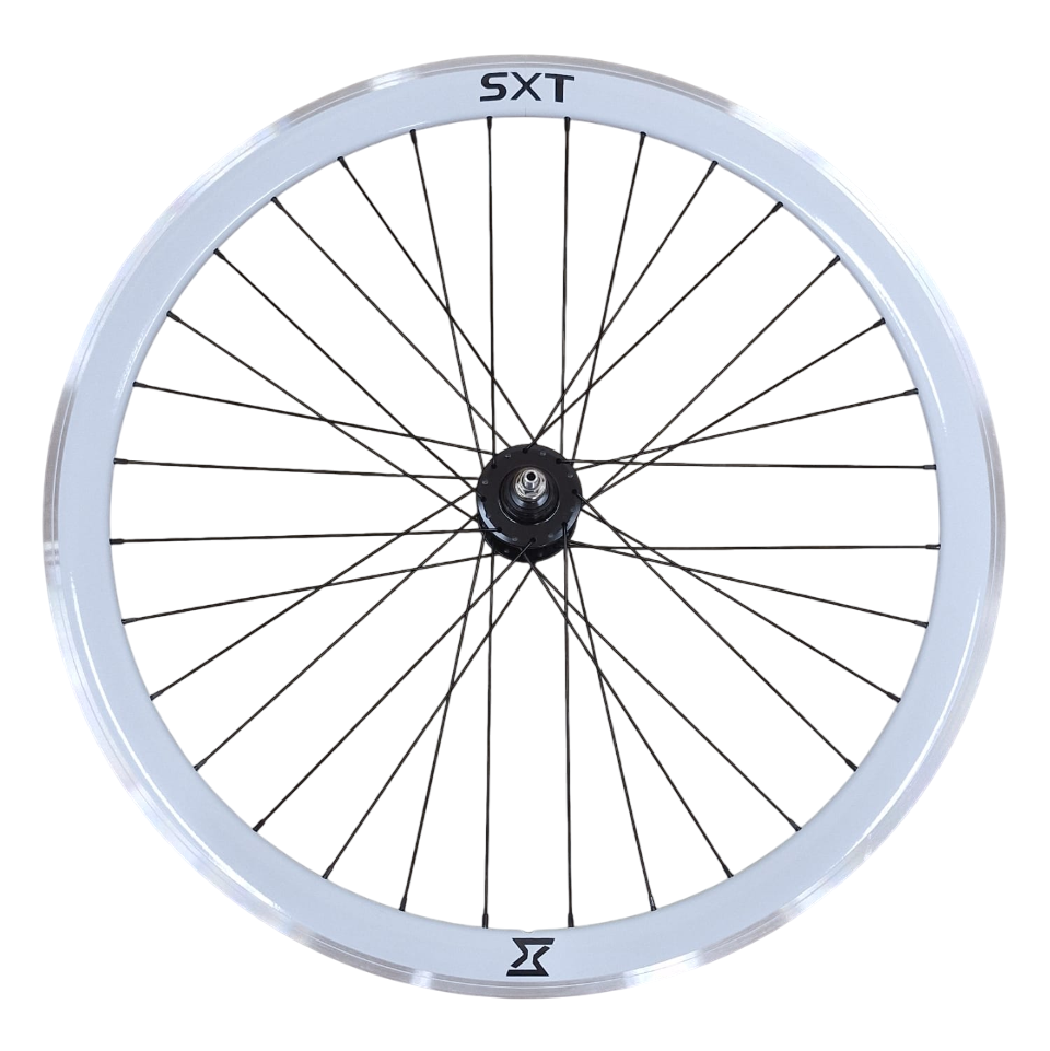 Roata Spate Single Speed/Fixie SXT 700-32H 40 mm Alb [1]