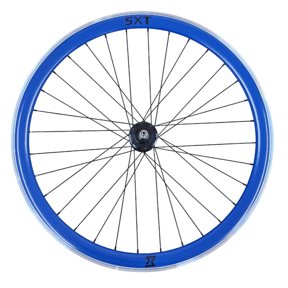 Roata Spate Single Speed/Fixie SXT 700-32H 40 mm Albastru [1]