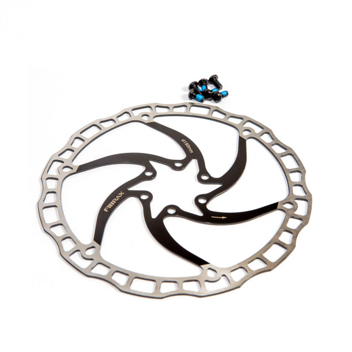 Rotor Disc Fibrax Fcr180ULB - Diam 180 Mm  Negru [2]