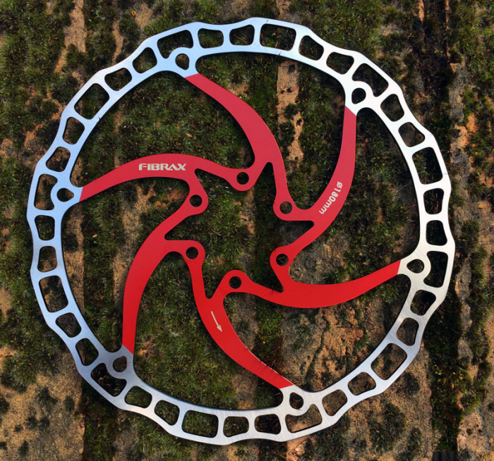 Rotor Disc Usor Fibrax Fcr180Ulr/B 180 Rosu [1]