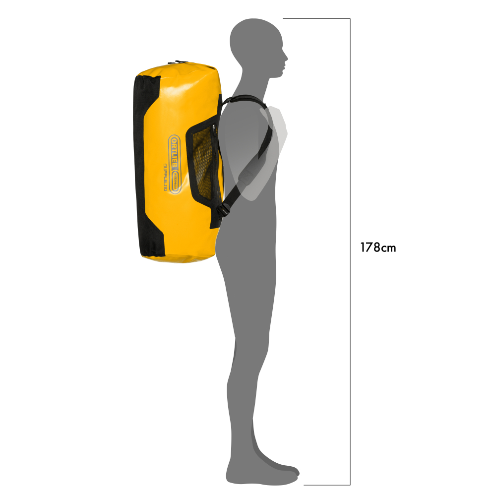 RUCSAC/GEANTA ORTLIEB DUFFLE 110L Sunyellow - black [4]
