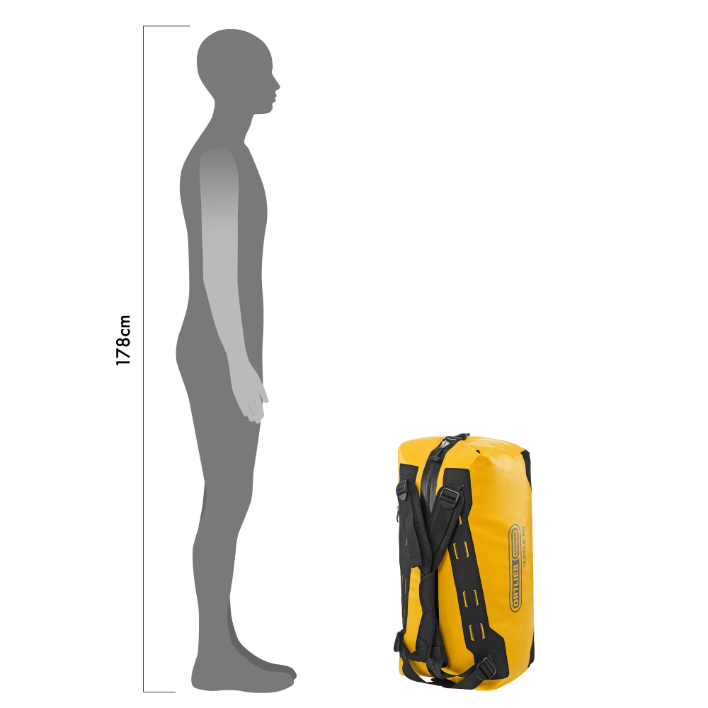 RUCSAC/GEANTA ORTLIEB DUFFLE 60L Sunyellow - black [4]