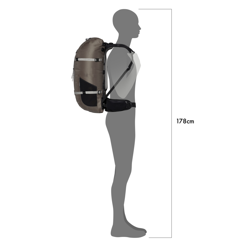RUCSAC ORTLIEB ATRACK 35L Dark sand [5]