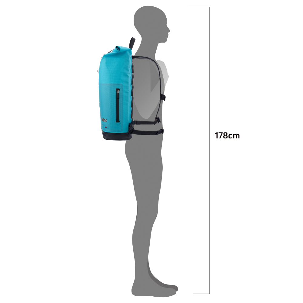 RUCSAC ORTLIEB COMMUTER-DAYPACK 21L Cyber blue / cyber pink [4]