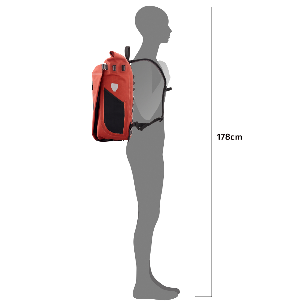RUCSAC ORTLIEB VARIO PLUS 26L Dark chili [5]