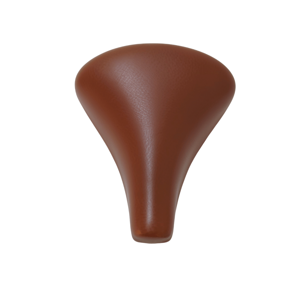 Sa bicicleta Selle Royal Holland Retro unisex 8073, maro deschis, arcuri si sine argintii, fara clema [1]