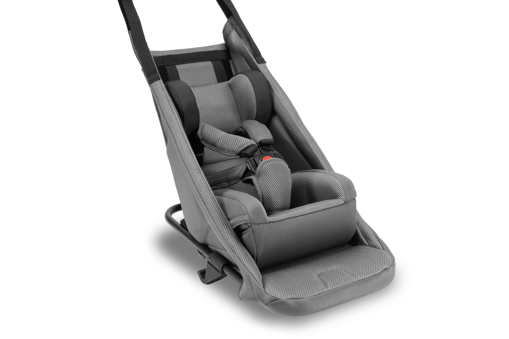 SCAUN PENTUR CARUCIOR CUBE BABY SEAT FOR KIDS TRAILER DOUBLE Negru [3]