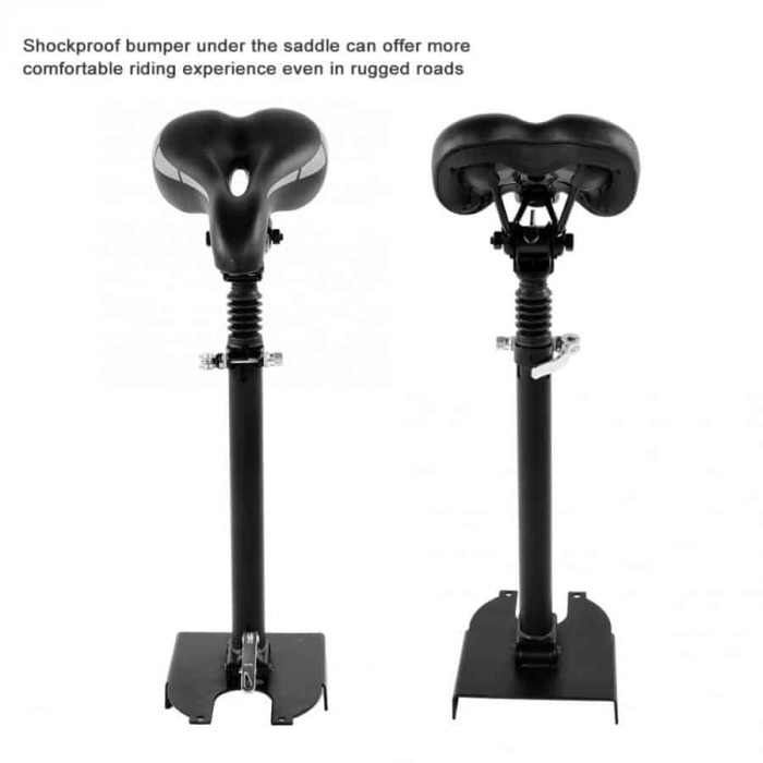 Scaun pliabil de inaltime ajustabila pentru trotineta electrica scuter Xiaomi Mijia M365, 1S, Essential [3]