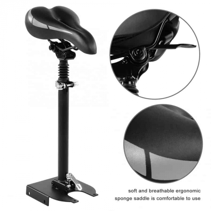 Scaun pliabil de inaltime ajustabila pentru trotineta electrica scuter Xiaomi Mijia M365, 1S, Essential [4]