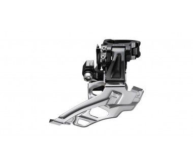 Schimbator Fata Kfdm611L6S, Tragere Dubla, Colier Sus 34.9, Chainstay Angle 66-69, Negru-Argintiu [1]