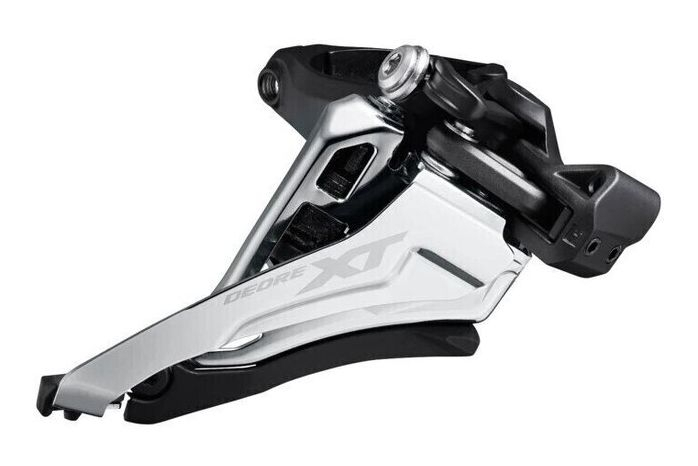 Schimbator fata Shimano Deore XT, FD-M8100-M, pentru 2 X 12 Viteze, tragere sus, colier 34.9mm, max 36-38T, CL: 48.8/51.8mm [1]