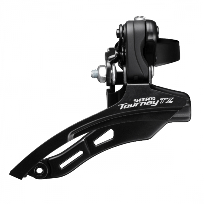 Schimbator Fata Shimano FD-TZ500-DS6 - 3 x 6/7 Viteze, Colier 31.8 mm, Negru [2]