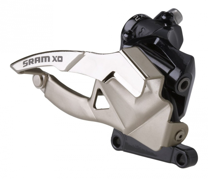 Schimbator Fata Sram X.0, 2X10 Colier 34.9/31.8 Jos, Tragere Jos [2]