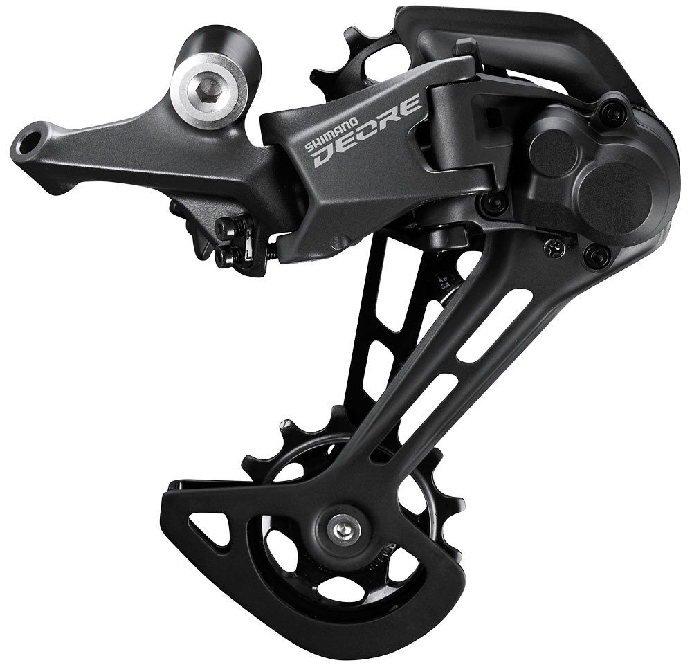 SCHIMBATOR SPATE BICICLETA SHIMANO DEORE RD-M5100 SHADOW RD+ 11 PINIOANE,SGS, NEGRU [1]