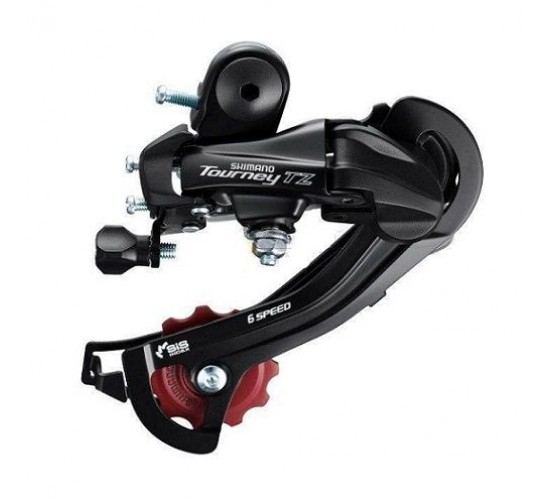 Schimbator Spate Shimano, RD-TZ500, TZ, GS - 6 Viteze, Negru [1]