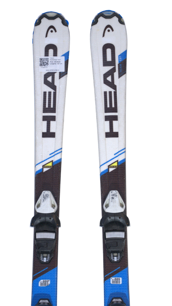 Schiuri second-hand Head Supershape Team, 137 cm, cu legături [2]