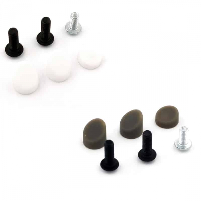 Set 3 suruburi si dopuri protectoare de cauciuc de prindere aripa spate trotineta electrica scuter Xiaomi Mijia M365 / M365 Pro [1]