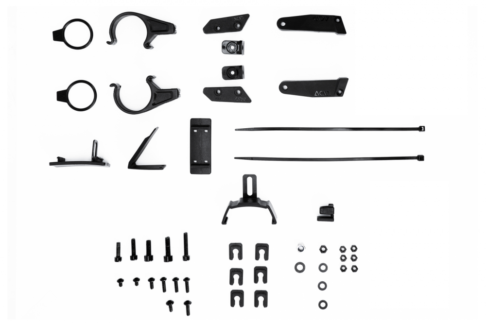 SET APARATORI ACID MUDGUARD SET 65 27,5'' BB MOUNT 2.0 BLACK [4]