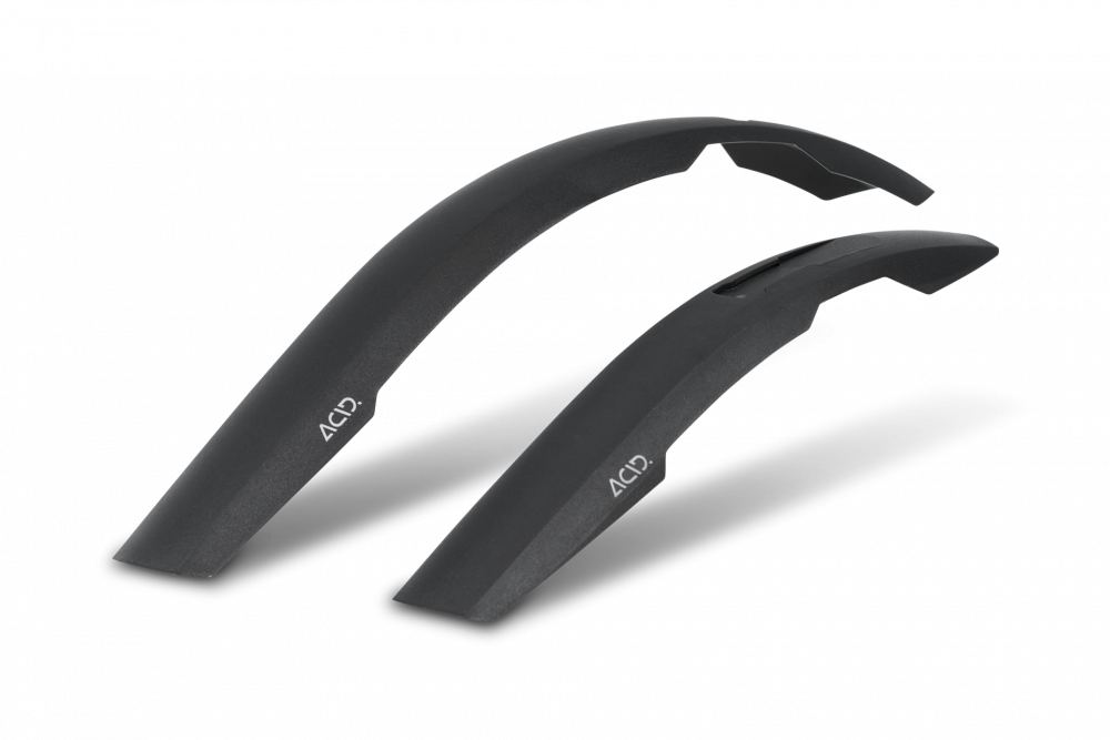 SET APARATORI ACID MUDGUARD SET MUD ROOKIE 26 BLACK [1]