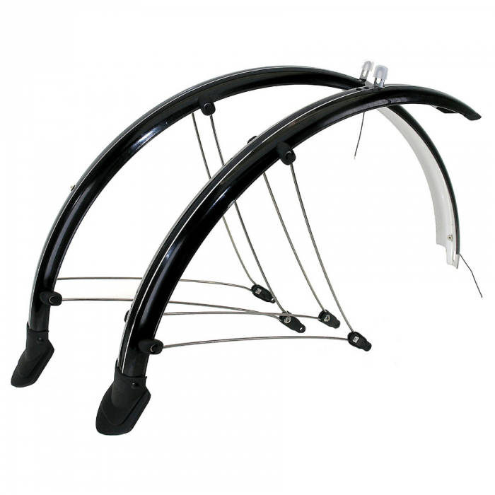 Set Aparatori Noroi Flexibile M-WAVE 26" 60 mm Negru [1]