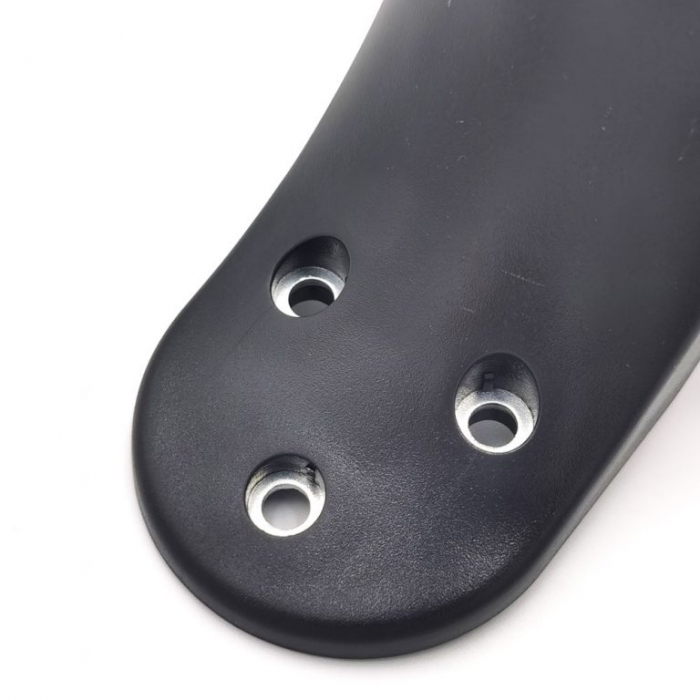 Set aripa spate pentru Xiaomi Mijia M365 Pro 2 / 1S / Mi 3 cu carlig prindere si suport placuta inmatriculare , negru [2]
