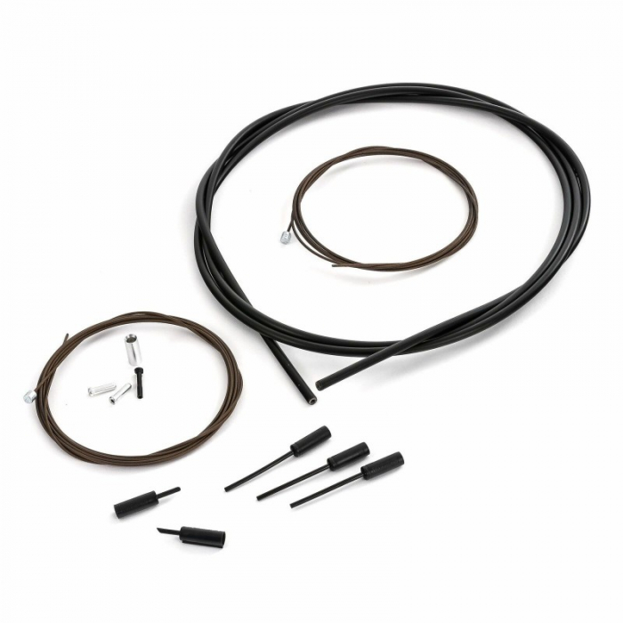 Set cabluri si camasi schimbator Shimano Dura Ace negru [2]