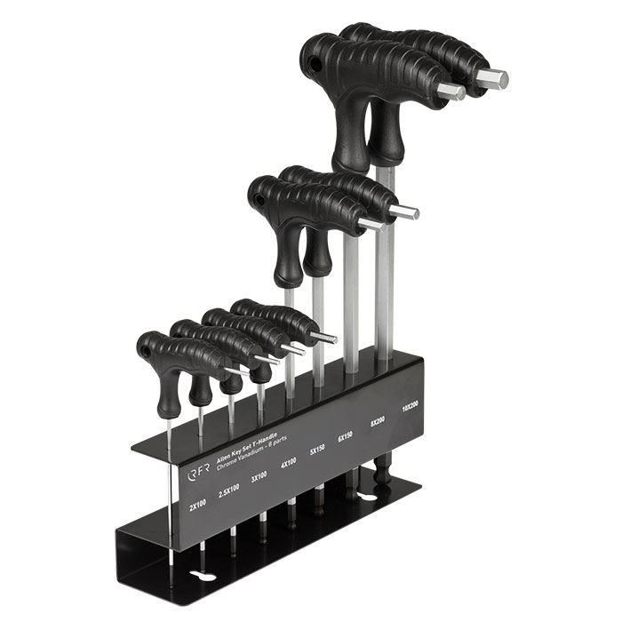 SET CHEI IMBUS (IMBUSURI) CU MANER RFR T-FORM 2/2.5/3/4/5/6/8/10MM [1]