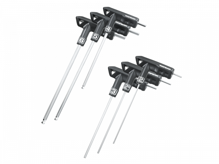 Set Chei Imbus Topeak T-Handle Duohex, Tps-Sp01 - Negru-Argintiu [3]